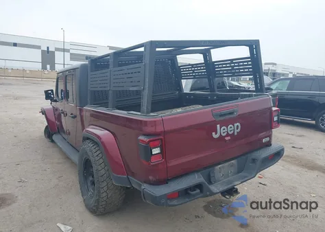 2021 Jeep Gladiator Overland 4X4 z USA, uszkodzony, nr VIN 1C6HJTFG9ML607936